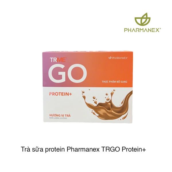 Trà sữa protein Pharmanex TRME GO Protein+ (22g x 15 gói)