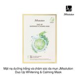 Mặt nạ dưỡng trắng và chăm sóc da mụn JMsolution Duo Up Whitening & Calming Mask (30ml x 10 miếng)