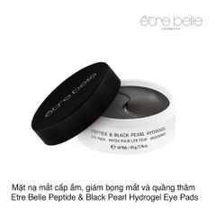 Mặt nạ mắt giúp cấp ẩm, giảm bọng mắt và quầng thâm dưới mắt Etre Belle Peptide & Black Pearl Hydrogel Eye Pads (60 miếng)