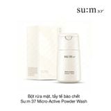 Bột rửa mặt, tẩy tế bào chết Su:m 37 Micro-Active Powder Wash 60g