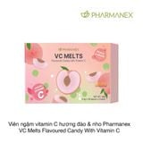 Viên ngậm vitamin C hương đào & nho Pharmanex VC Melts Flavoured Candy With Vitamin C (40 viên x 3 hũ)