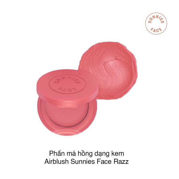 Phấn má hồng dạng kem Airblush Sunnies Face Razz 2.5g (Hộp)