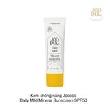 Kem chống nắng Joodoc Daily Mild Mineral Sunscreen SPF50 45ml