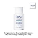 Dung dịch tẩy tbc Obagi Medical Clenziderm M.D Pore Therapy Exfoliating BHA Toner 2% Salicylic Acid 148ml