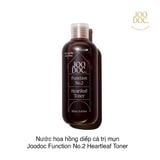 Nước hoa hồng diếp cá trị mụn Joodoc Function No.2 Heartleaf Toner 250ml