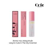 Xịt khử mùi, kháng khuẩn vùng kín Cufe In The City Innermist 30ml