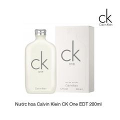 Nước hoa Calvin Klein CK One EDT 200ml