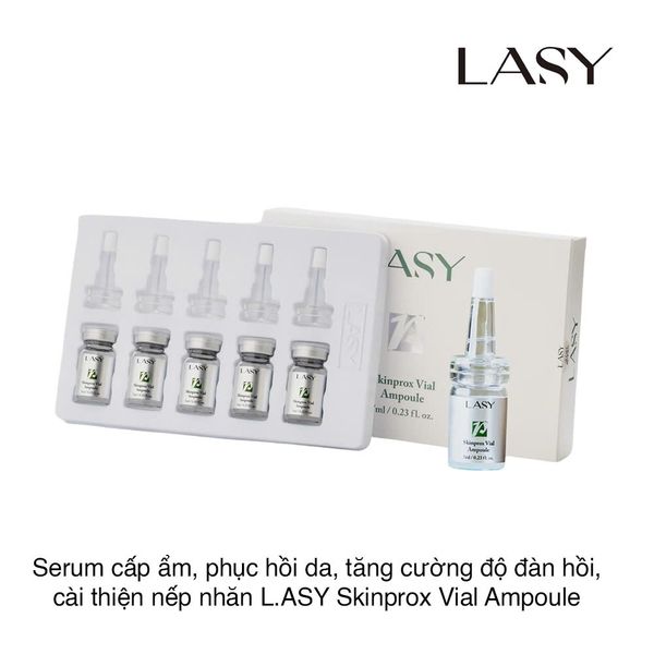 Tinh chất cấp ẩm, phục hồi da, tăng cường độ đàn hồi, cài thiện nếp nhăn L.ASY Skinprox Vial Ampoule (7ml x 5 chai)