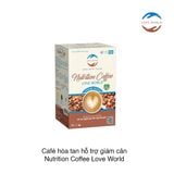 Café hòa tan hỗ trợ giảm cân Nutrition Coffee Love World (18g x 15 gói)