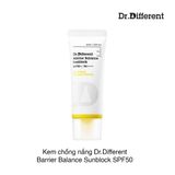 Kem chống nắng Dr.Different Barrier Balance Sunblock SPF50 40ml