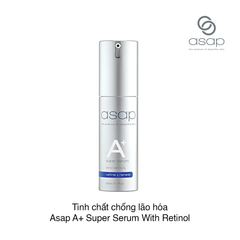 Tinh chất chống lão hóa Asap A+ Super Serum With Retinol 30ml (Hộp)