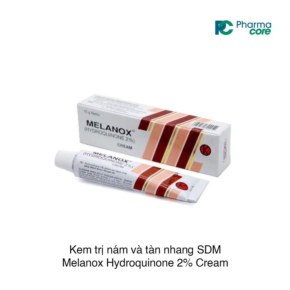 Kem trị nám và tàn nhang SDM Melanox Hydroquinone 2% Cream (Cam)