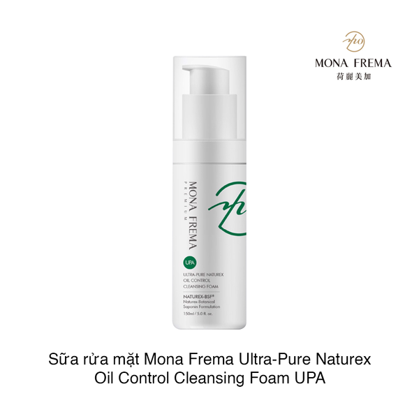 Sữa rửa mặt Mona Frema Ultra-Pure Naturex Oil Control Cleansing Foam UPA