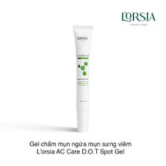 Gel chấm mụn ngừa mụn sưng viêm L'orsia AC Care D.O.T Spot Gel 15ml