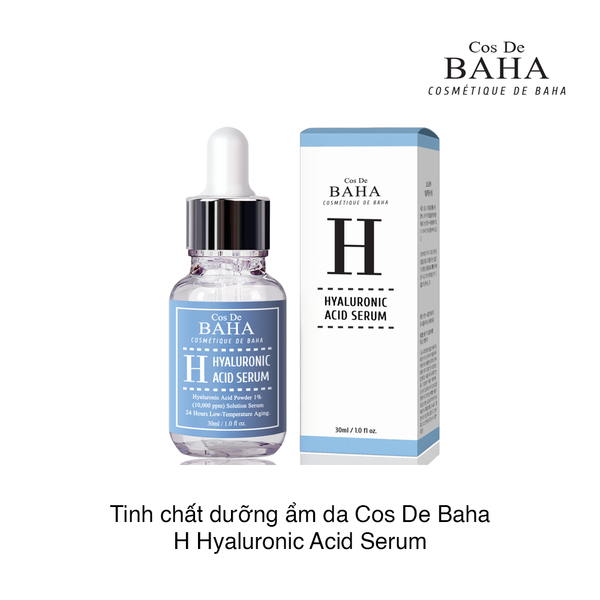 Tinh chất dưỡng ẩm da Cos De Baha H Hyaluronic Acid Serum