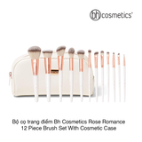 Bộ cọ trang điểm Bh Cosmetics White Studded Elegance 12 Piece Brush Set