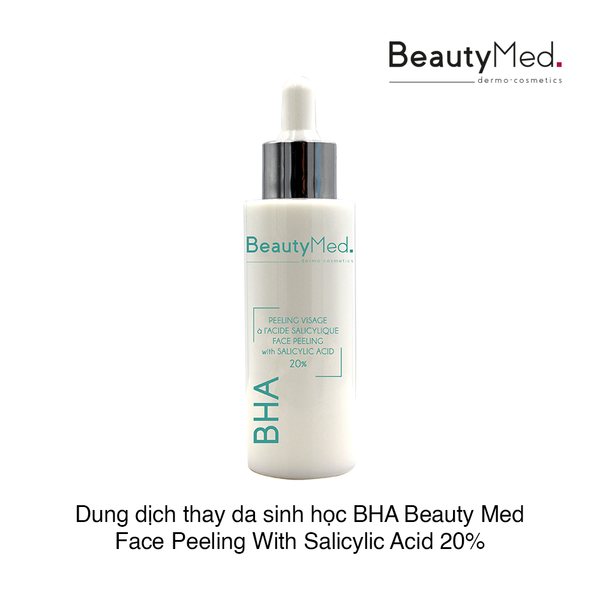 Dung dịch thay da sinh học BHA Beauty Med Face Peeling With Salicylic Acid 30ml (Hộp)