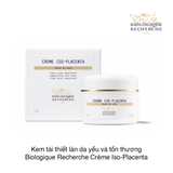 Kem tái thiết làn da yếu và tổn thương Biologique Recherche Crème Iso-Placenta 50ml (Hộp)