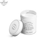 Bột trắng răng So'Natural Bright Tooth Powder 50g (Hộp)