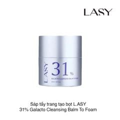 Sáp tẩy trang tạo bọt L.ASY 31% Galacto Cleansing Balm To Foam 50ml
