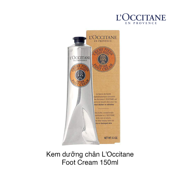 Kem dưỡng chân L'Occitane Foot Cream 150ml (Hộp)