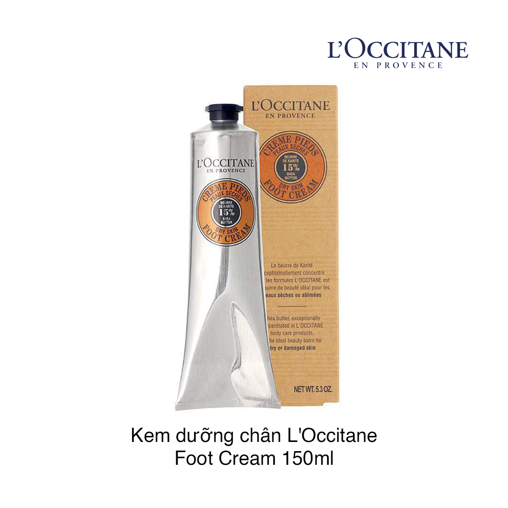 Kem dưỡng chân L'Occitane Foot Cream 150ml (Hộp) Chợ Tình Của Boo