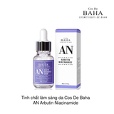 Tinh chất làm sáng da Cos De Baha AN Arbutin Niacinamide 30ml (Hộp)