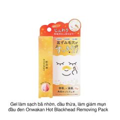 Gel làm sạch bã nhờn, dầu thừa, làm giảm mụn đầu đen Onwakan Hot Blackhead Removing Pack 30g