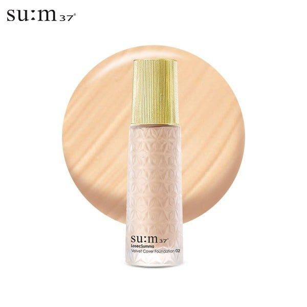 Kem nền trang điểm Su:m 37 LosecSumma Velvet Cover Foundation 30ml #02