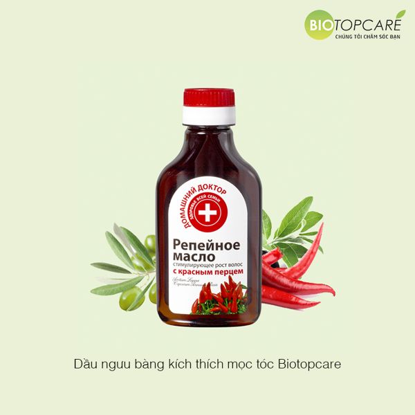 Dầu dưỡng kích thích mọc tóc chiết xuất ngưu bàng Biotopcare Domashnij Doctor