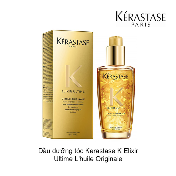 Dầu dưỡng tóc Kerastase K Elixir Ultime L'huile Originale Versatile Beautifying Oil