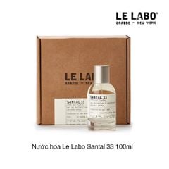 Nước hoa Le Labo Santal 33 100ml
