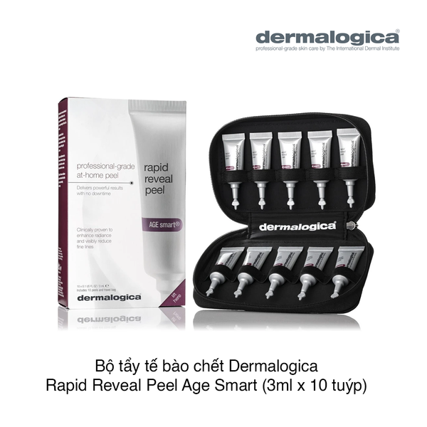 Bộ tẩy tế bào chết Dermalogica Rapid Reveal Peel Age Smart (3ml x 10 tuýp)