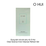 DUNG DỊCH VỆ SINH PHỤ NỮ Ohui CLEAR SCIENCE INNER CLEANSER REFRESH