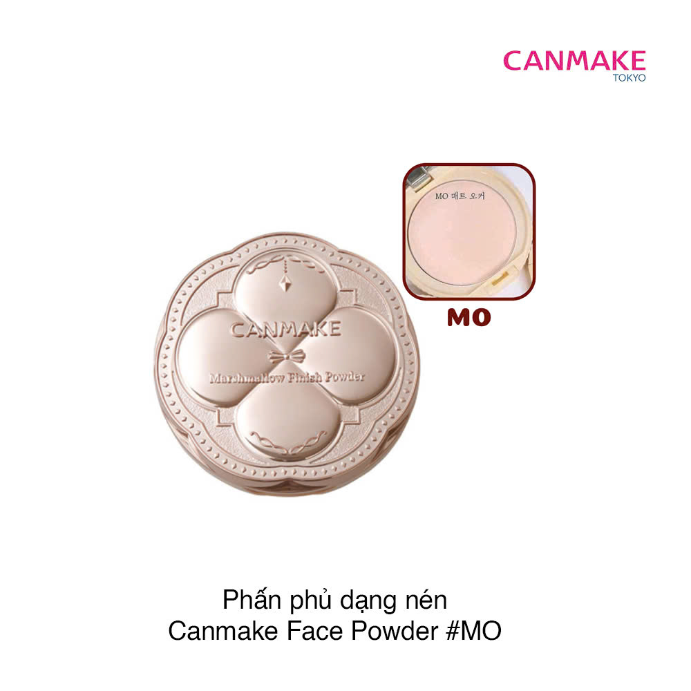 Phấn phủ dạng nén Canmake Face Powder MO 10g