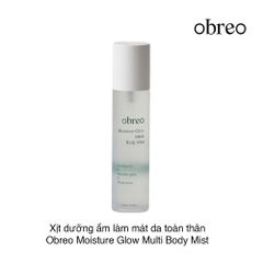 Xịt dưỡng ẩm làm mát da toàn thân Obreo Moisture Glow Multi Body Mist 130ml
