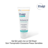 Gel tắm giảm mùi cơ thể Etiaxil Soin Transpiration Excessive Peaux Sensibles 200ml