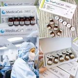 Bột đông khô tế bào gốc cuống rốn Exosome MedicaCell (Hộp 10 Chai)