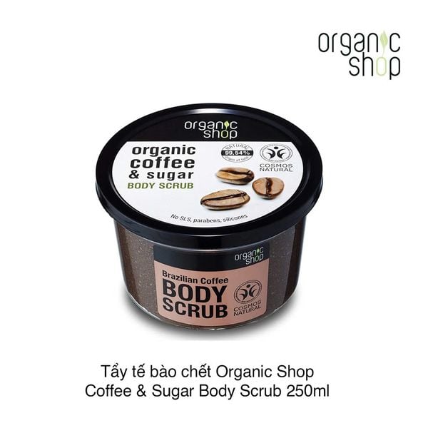Tẩy tế bào chết Organic Shop Coffee & Sugar Body Scrub 250ml