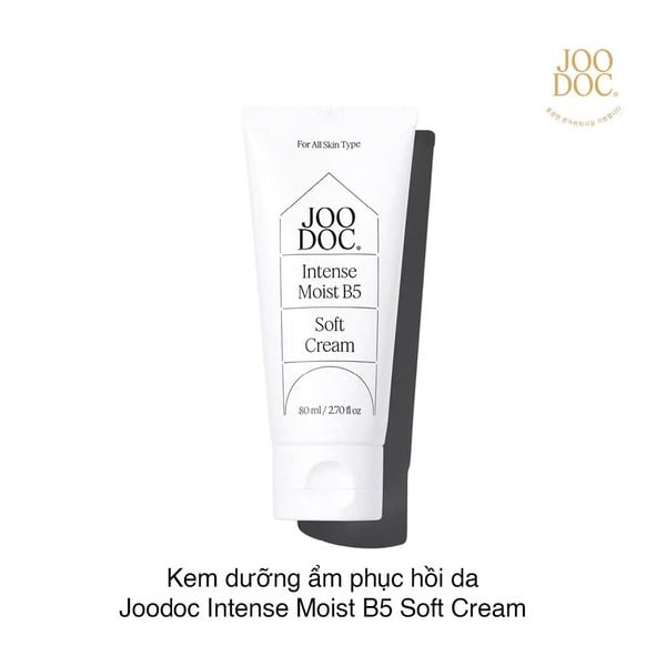 Kem dưỡng ẩm phục hồi da Joodoc Intense Moist B5 Soft Cream 80ml