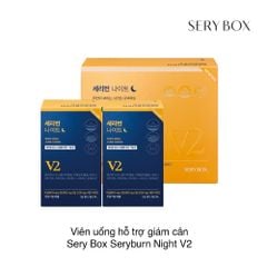 Viên uống hỗ trợ giảm cân Sery Box Seryburn Night V2 (14 gói x 2 hộp)
