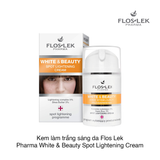 Kem trị nám & làm trắng sáng da Flos Lek Pharma White & Beauty Spot Lightening Cream 50ml