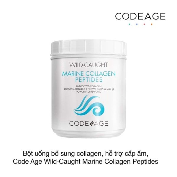 Bột Uống Bổ Sung Collagen Code Age Wild-Caught Marine Collagen Peptides Powder 450g