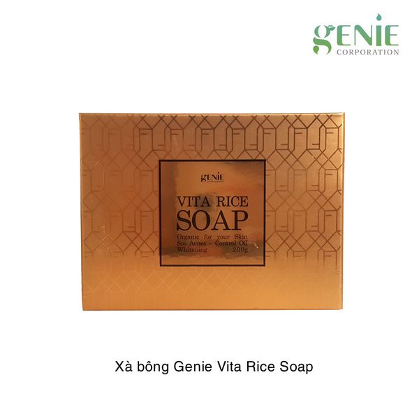 Xà bông Genie Vita Rice Soap