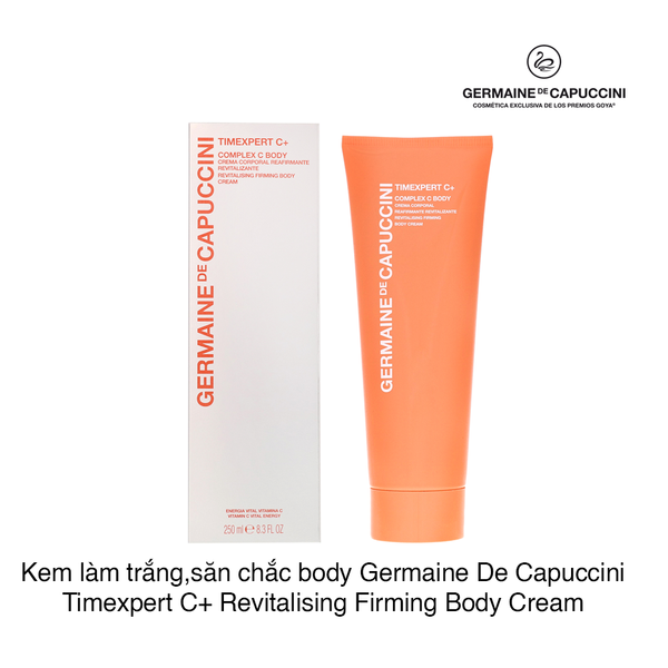 Kem làm trắng và săn chắc body Germaine De Capuccini Timexpert C+ Revitalising Firming Body Cream 250ml