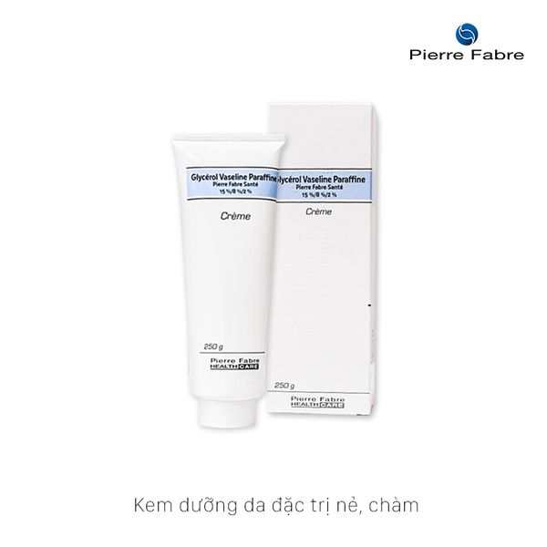 Kem dưỡng da đặc trị nẻ, chàm Glycérol Vaseline Paraffine Crème 250g