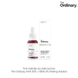 Tinh chất tẩy da chết hóa học The Ordinary AHA 30% + BHA 2% Peeling Solution