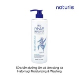 Sữa tắm dưỡng ẩm và làm sáng da Hatomugi Moisturizing & Washing