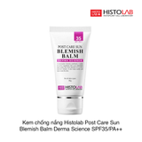 Kem chống nắng Histolab Post Care Sun Blemish Balm Derma Science SPF35 50g (Hộp)