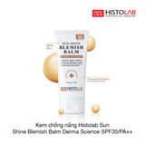 Kem chống nắng Histolab Sun Shine Blemish Balm Derma Science 50g (Hộp 690k